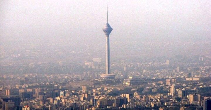 هوای تهران در مرز آلودگی