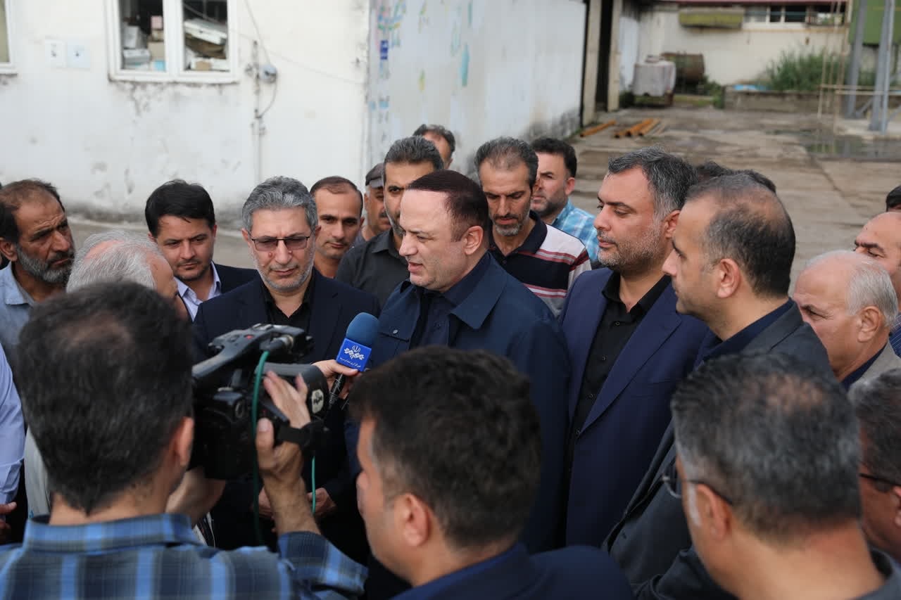 بازدید دبیر شورای‌عالی مناطق آزاد و ویژه اقتصادی از شهرك صنعتی صومعه‌سرا