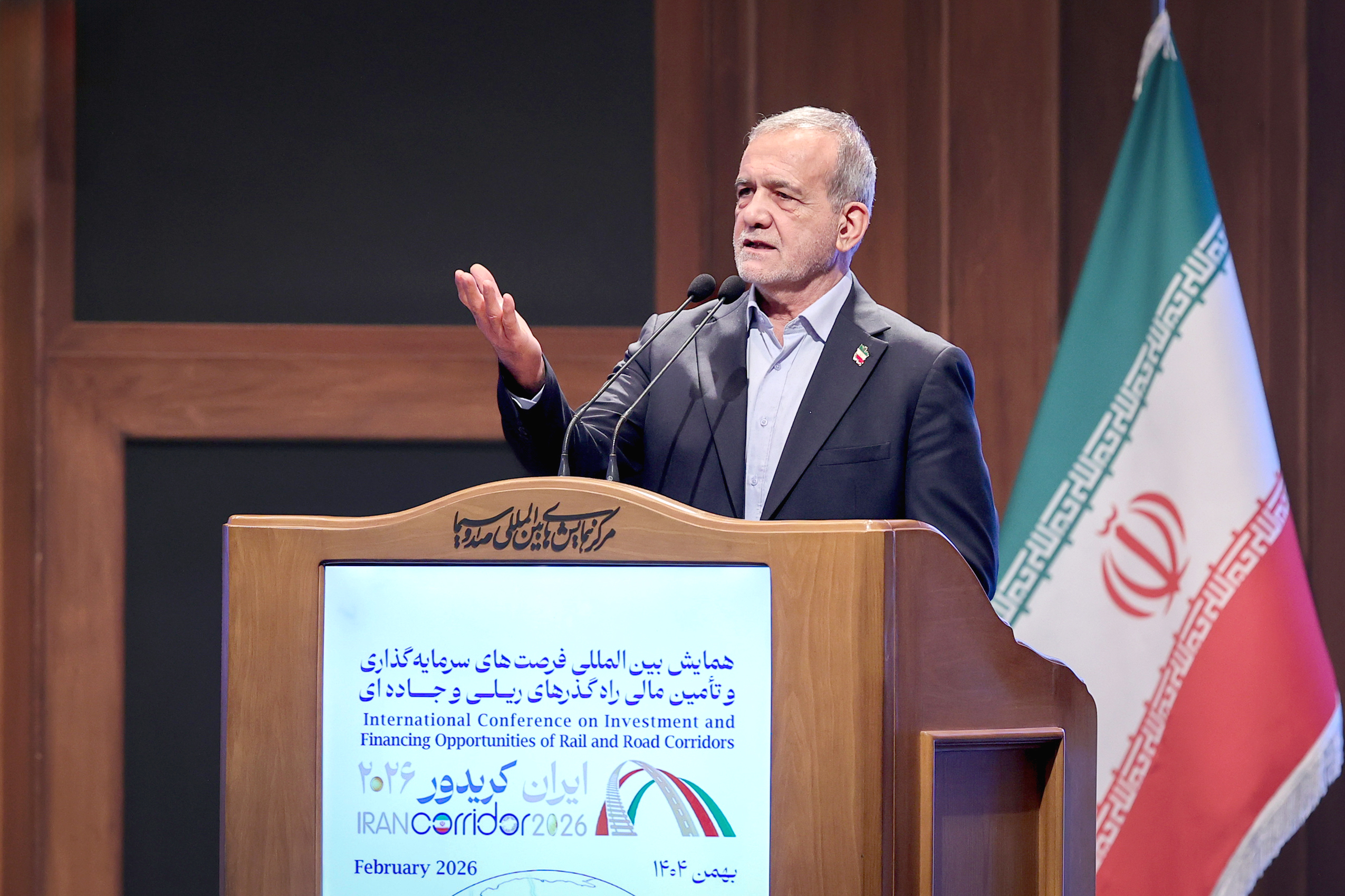 مسیرهای ترانزیتی، راه صلح، توسعه و تضمین امنیت منطقه است