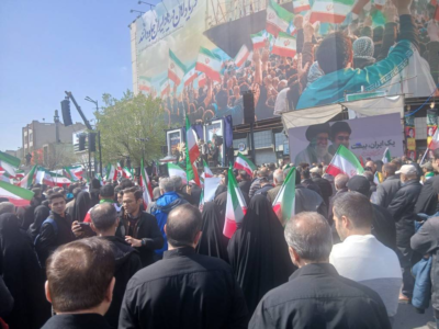 تشییع پرشور و حماسه شهیدان لاریجانی، سلیمانی و شهدای ناو دنا