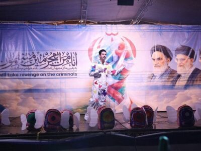 ۹ نمایش میدانی با تقدیم به ملت اسپانیا در تهران روی صحنه رفت
