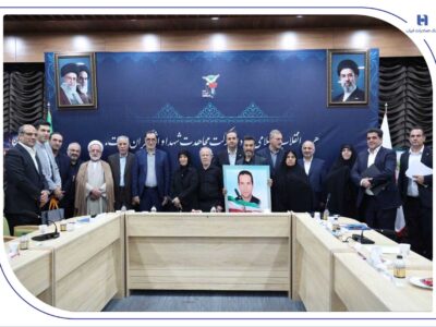 تجلیل معاون رئیس‌جمهور از خانواده شهید بانک صادرات ایران
