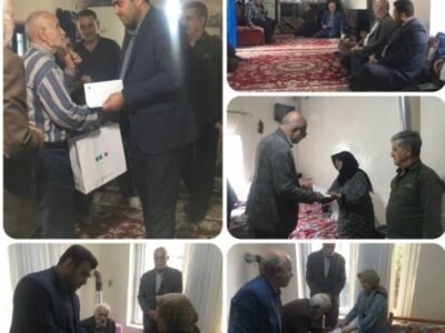 مدیر پروژه صندوق بازنشستگی فولاد در بیمه دی و ریاست صندوق استان مازندران با بیمه‌شدگان صعب‌العلاج دیدار کردند