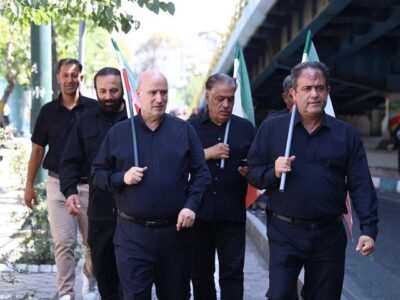 سلام دوباره جامعه ورزش به رهبر انقلاب در روز وداع با «امام شهید»