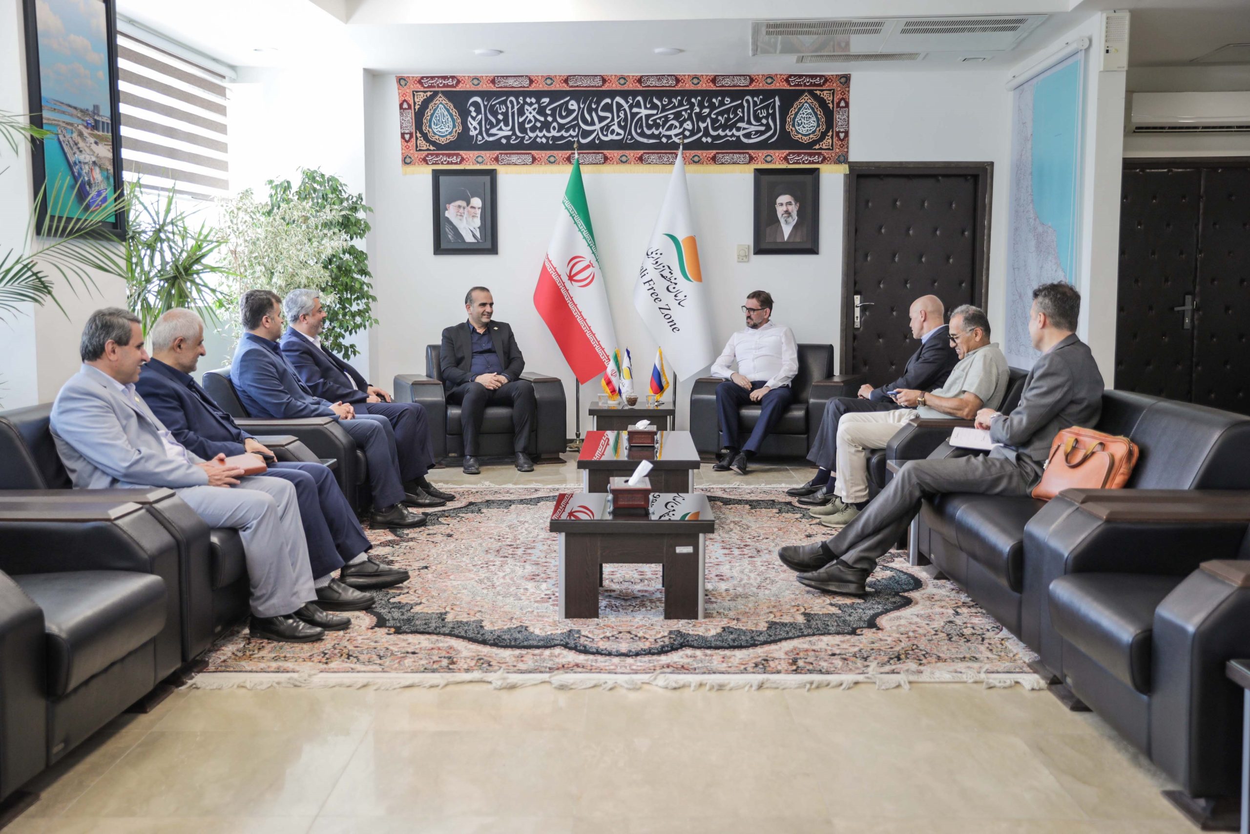 سركنسول جدید فدراسیون روسیه در گیلان با مدیرعامل سازمان دیدار كرد